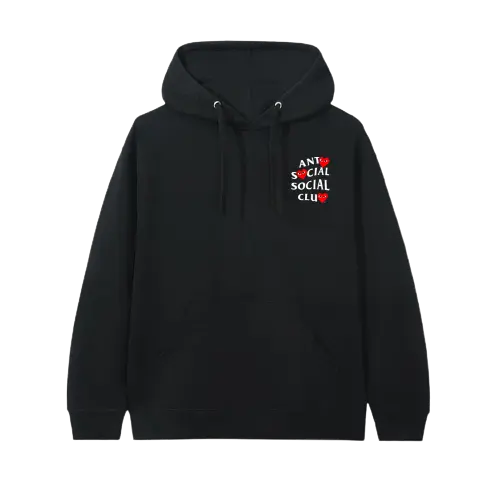 ASSC X COMME des GARCONS Black Hoodie