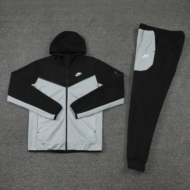 Nike Tech Fleece Tracksuit Grey/Black S23