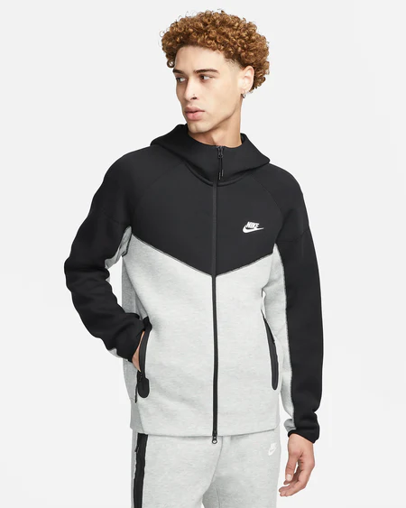 Nike Tech Fleece Tracksuit Grey/Black S23