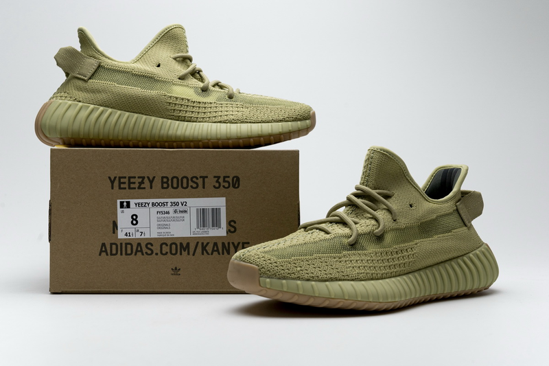 Adidas Yeezy Boost 350 V2"Sulfur" Real Boost